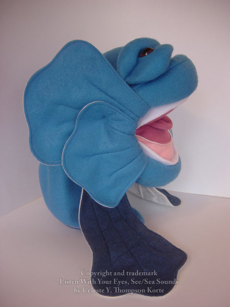 School of Fish Academy Felt Toy - Blue