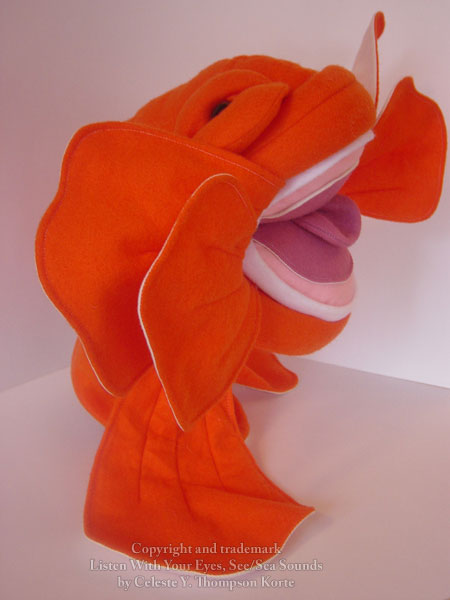 School of Fish Academy Felt Toy - Orange